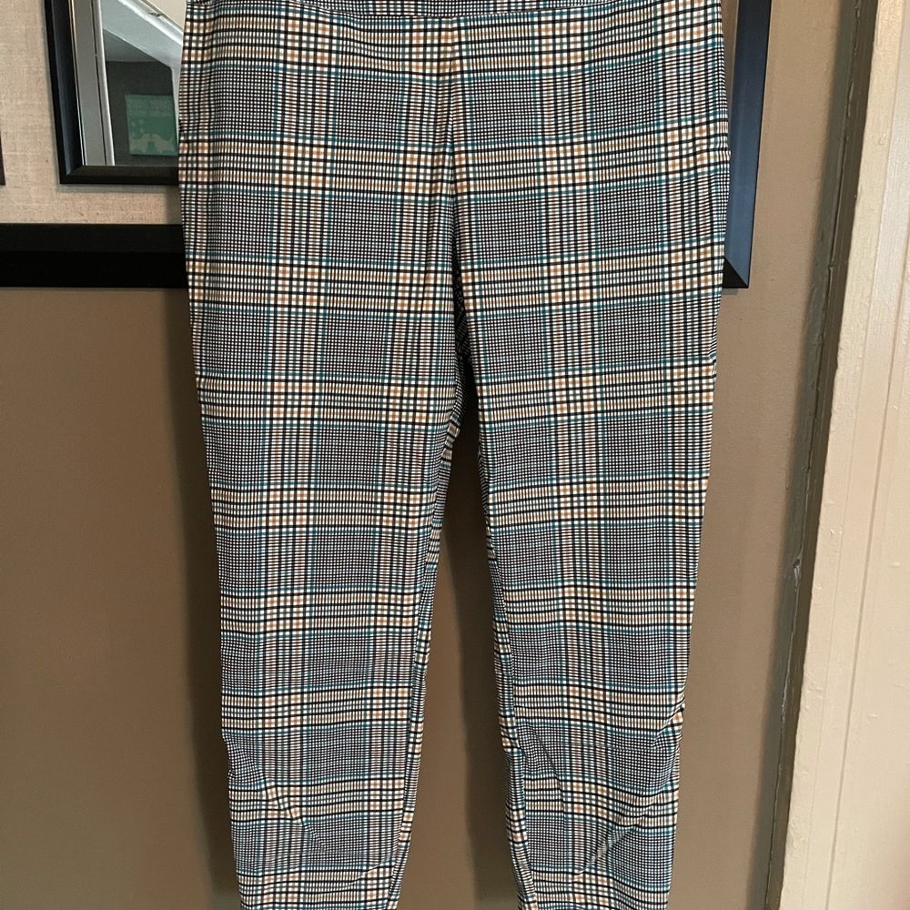 Multi Color Cropper Pants